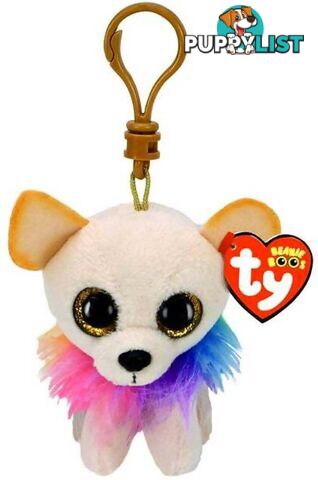 Ty - Beanie Boos - Clip On Chewey The Chihuah 10cm - Bg35242 - 008421352425