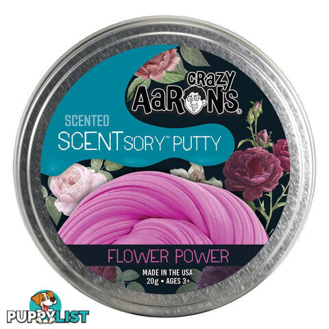 Crazy Aaron's Scentsory Putty Fierce Floral Perfume Flower Power 2.5inch - Bgscnfp055 - 787790221708