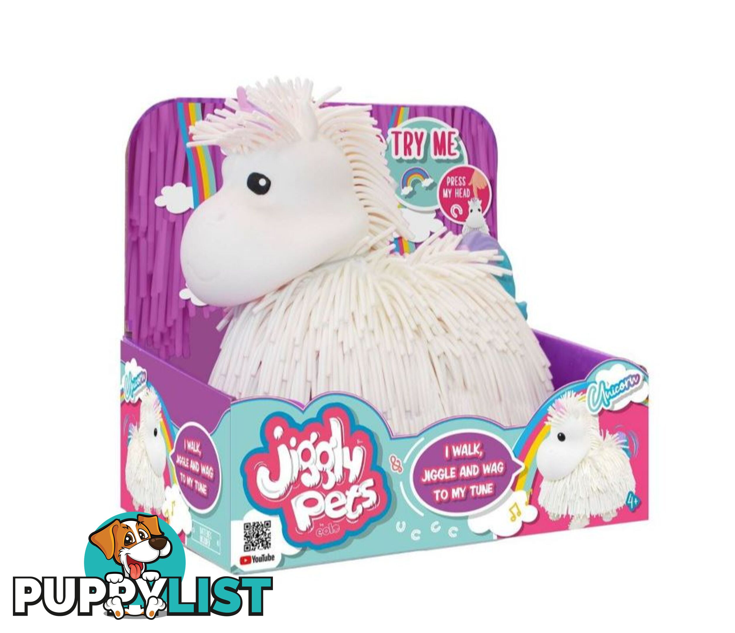 Jiggly Pets Unicorn Assorted Styles - T66217 - 8411936715623