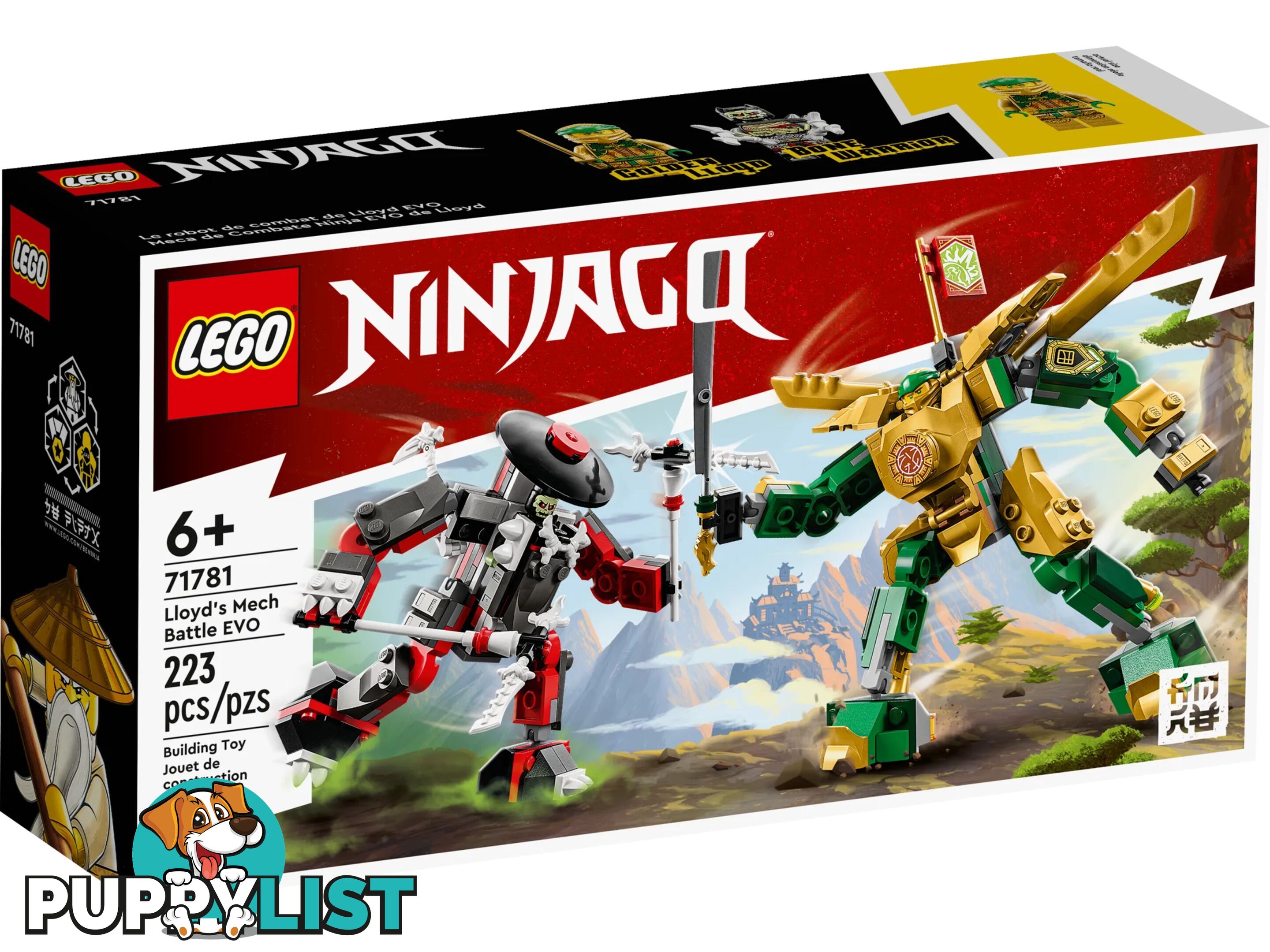 LEGO 71781 Lloyd's Mech Battle EVO - Ninjago - 5702017399683