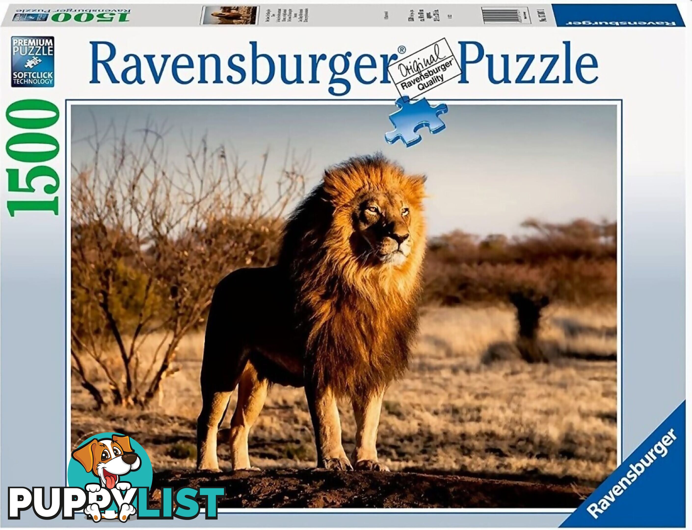 Ravensburger - The Lion King Of The Beasts Jigsaw Puzzle 1500pc - Mdrb17107 - 4005556171071