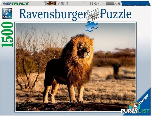 Ravensburger - The Lion King Of The Beasts Jigsaw Puzzle 1500pc - Mdrb17107 - 4005556171071