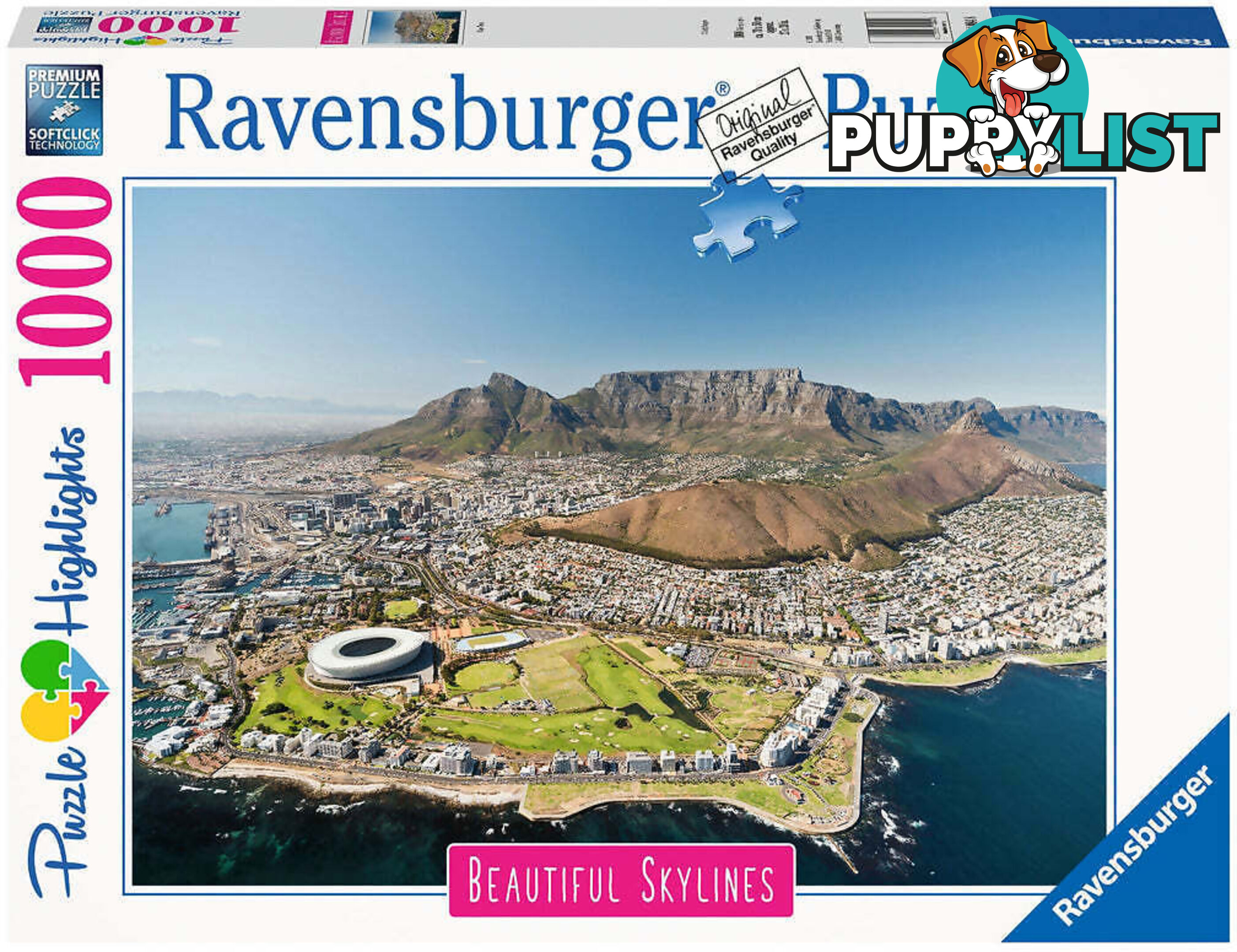 Ravensburger - Cape Town Jigsaw Puzzle 1000pc - Mdrb14084 - 4005556140848