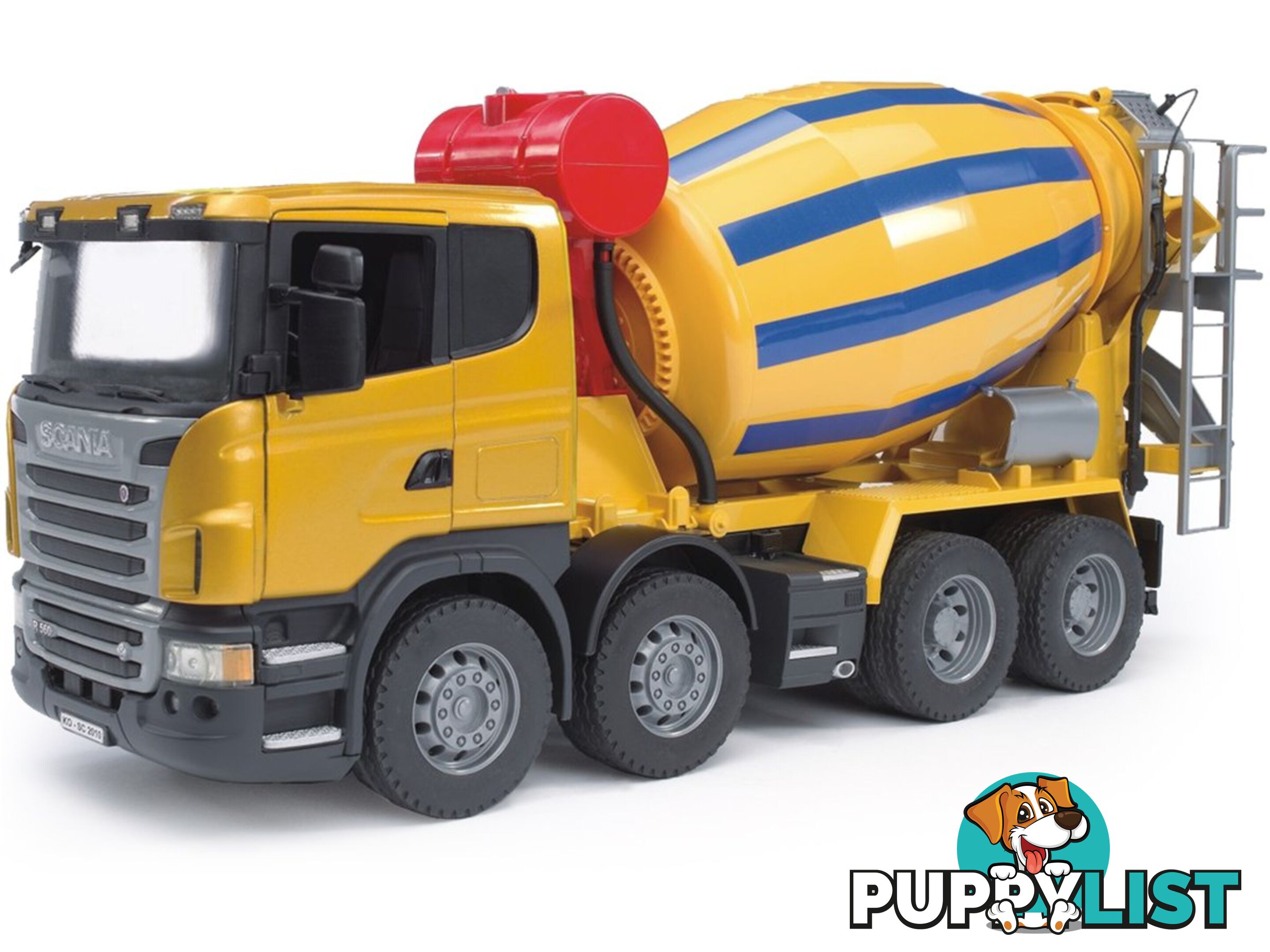 Bruder 1:16 Scania R Series Cement Mix Truck Zi24003554 - 4001702035549