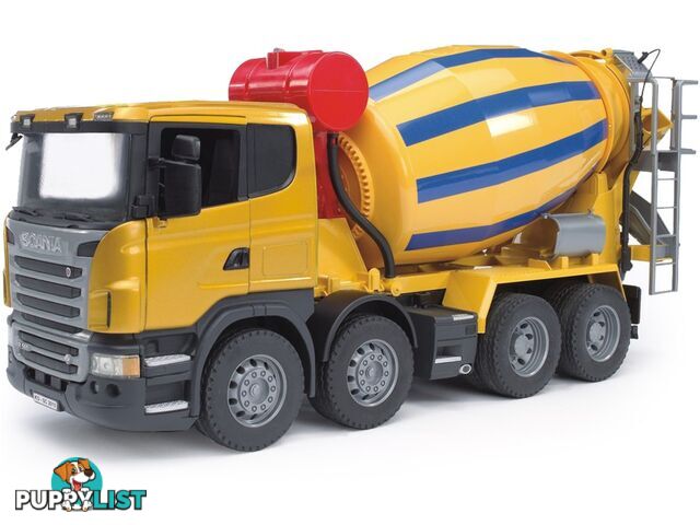 Bruder 1:16 Scania R Series Cement Mix Truck Zi24003554 - 4001702035549