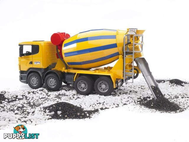 Bruder 1:16 Scania R Series Cement Mix Truck Zi24003554 - 4001702035549