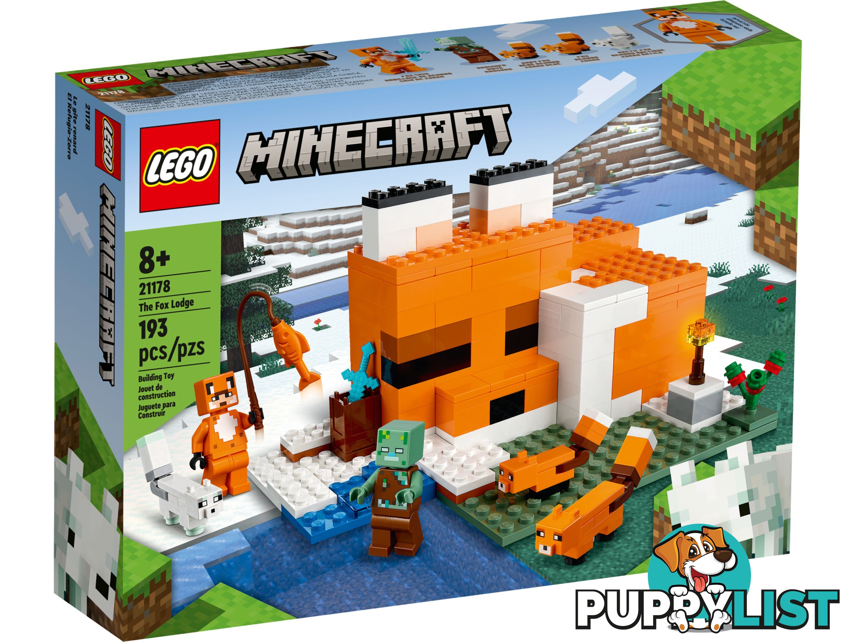 LEGO 21178 The Fox Lodge - Minecraft - 5702017155791