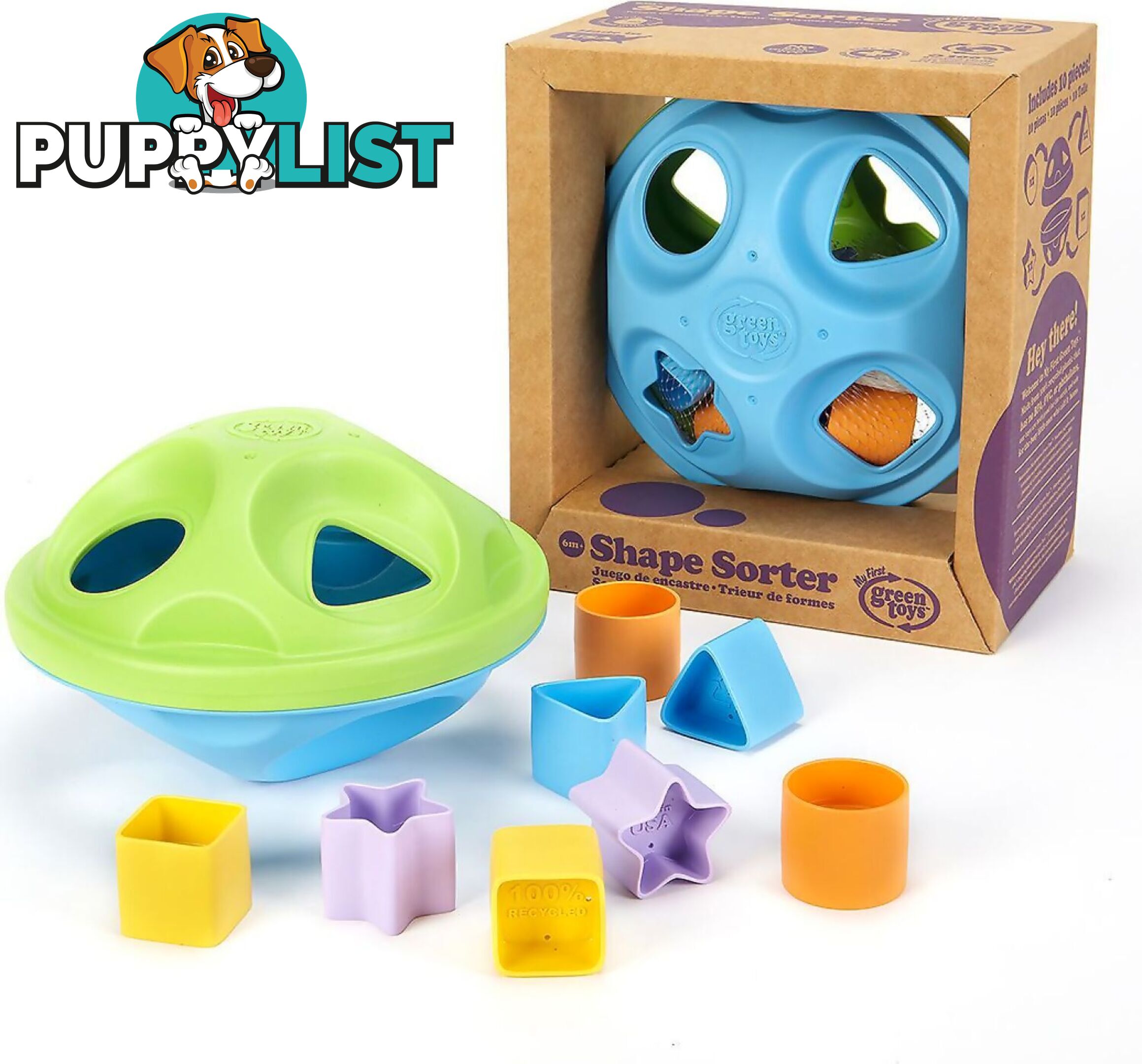 Green Toys - Shape Sorter - Mdgy031 - 816409010362