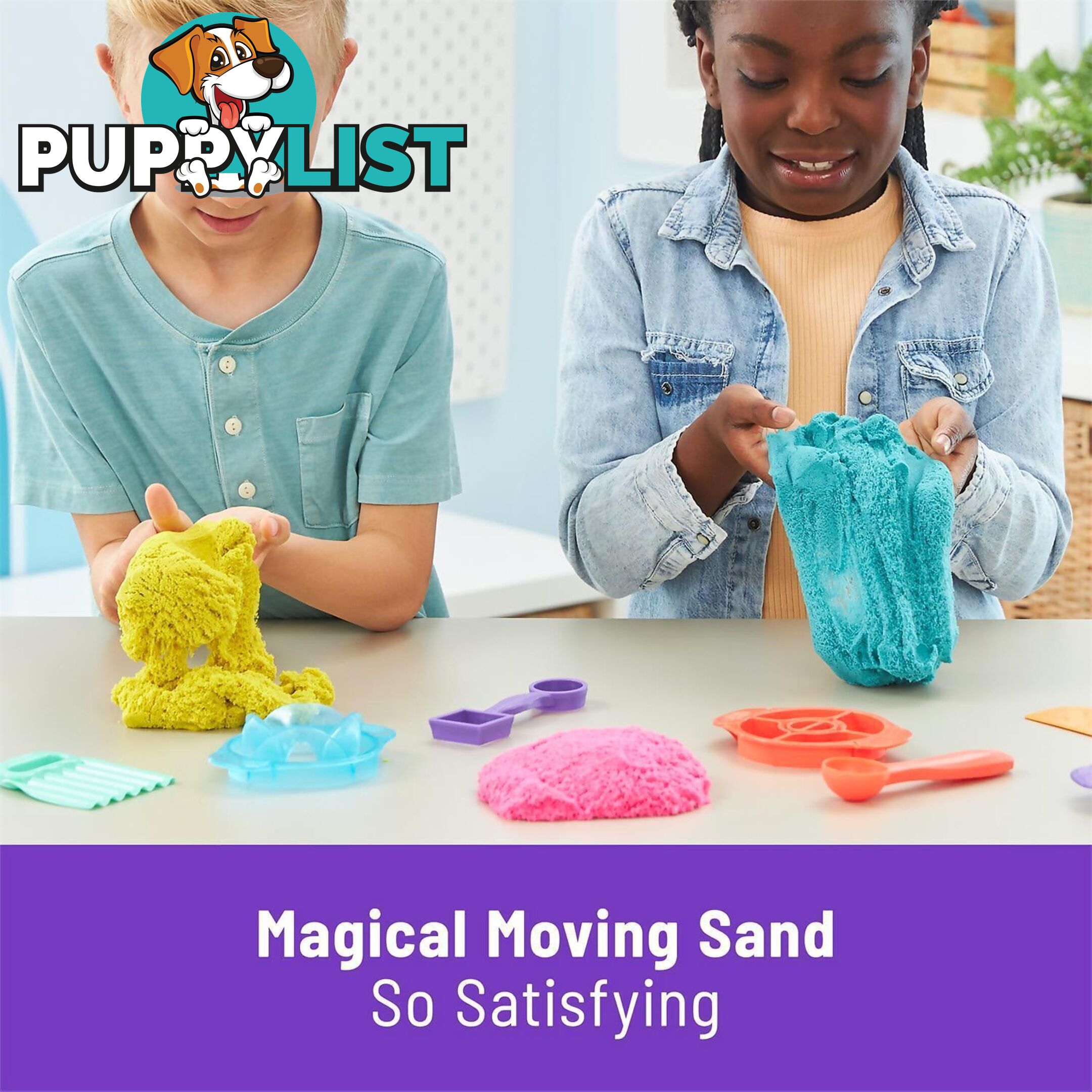 Kinetic Sand - Ultimate Sandisfying Set - Spin Master Si6067345 - 778988250020