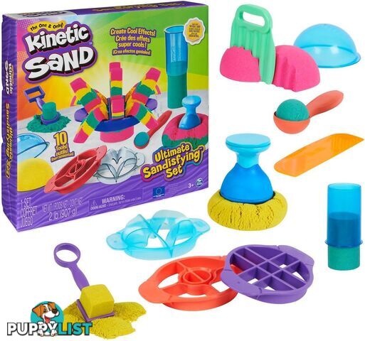 Kinetic Sand - Ultimate Sandisfying Set - Spin Master Si6067345 - 778988250020