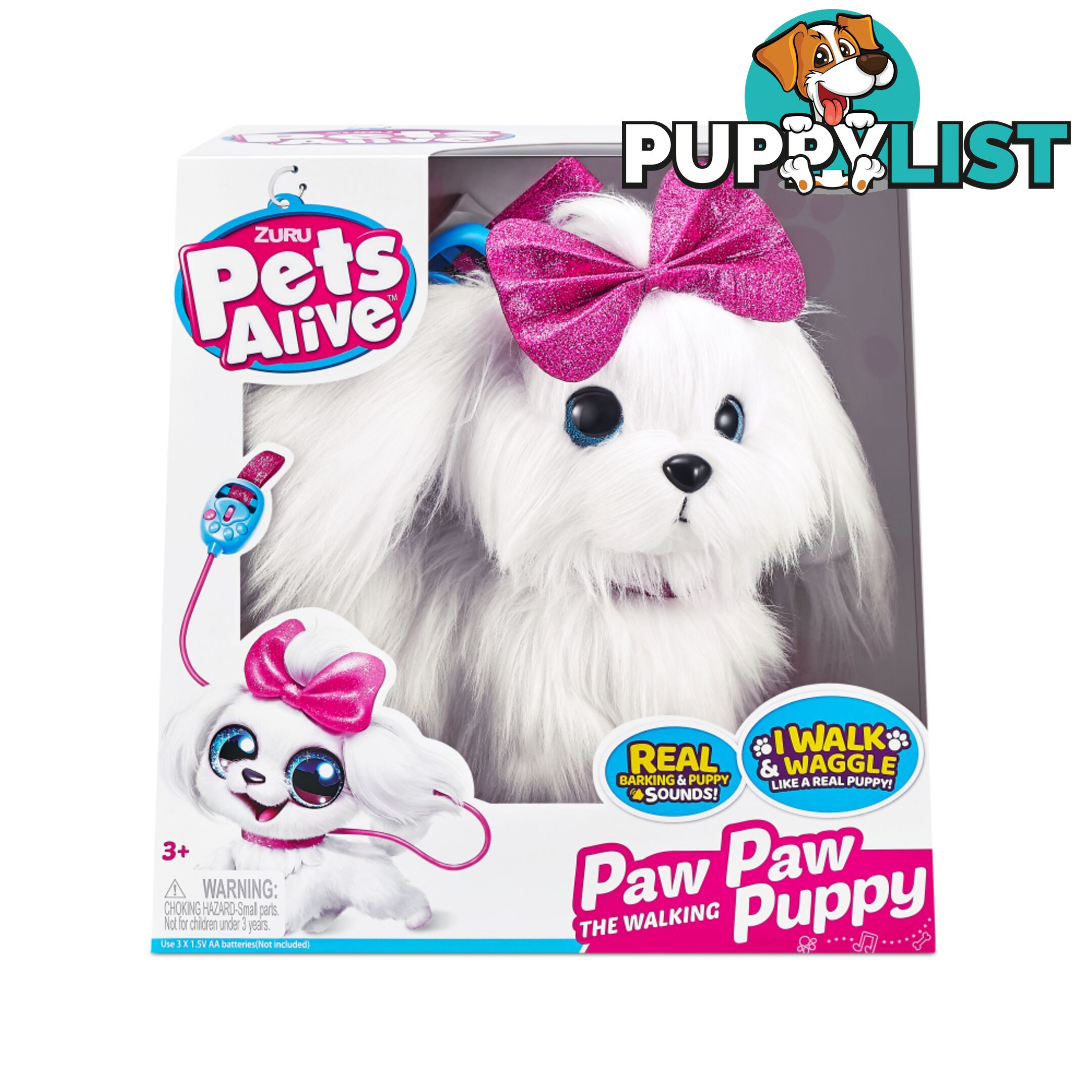 Zuru Pets Alive - Lil' Paw Paw The Walking Puppy - Azazt9531 - 193052037947