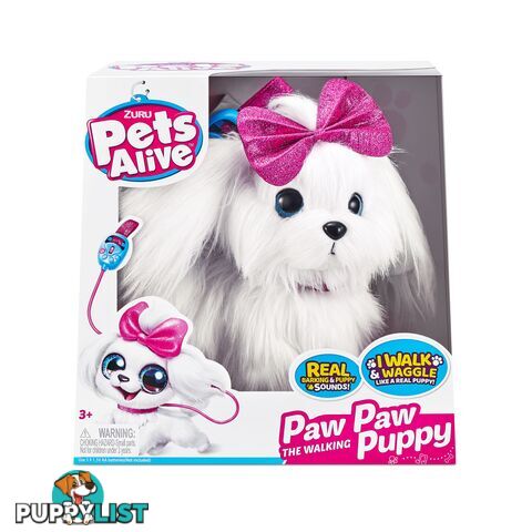 Zuru Pets Alive - Lil' Paw Paw The Walking Puppy - Azazt9531 - 193052037947