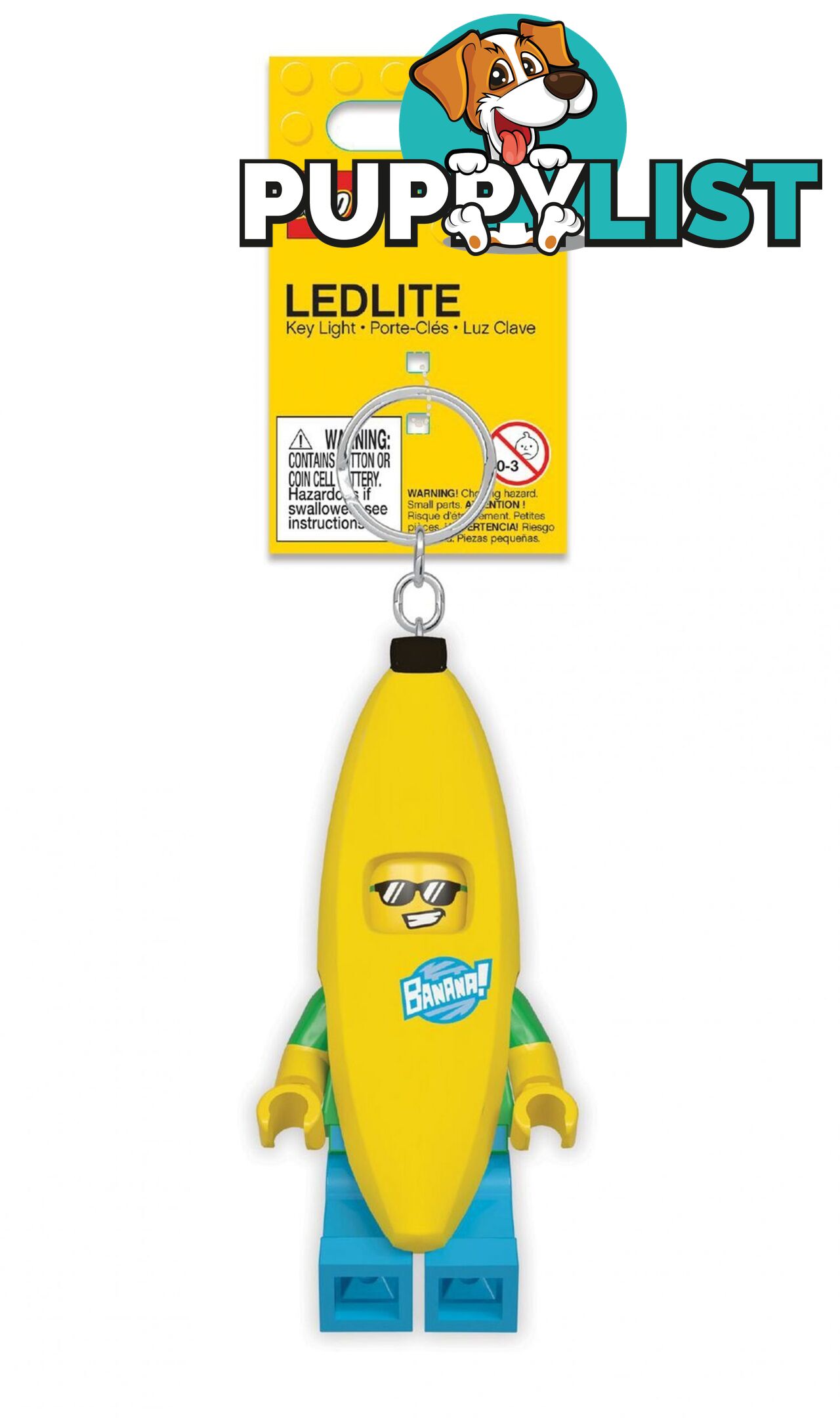 LEGO Banana Guy LED KEY LIGHT - 4895028520724