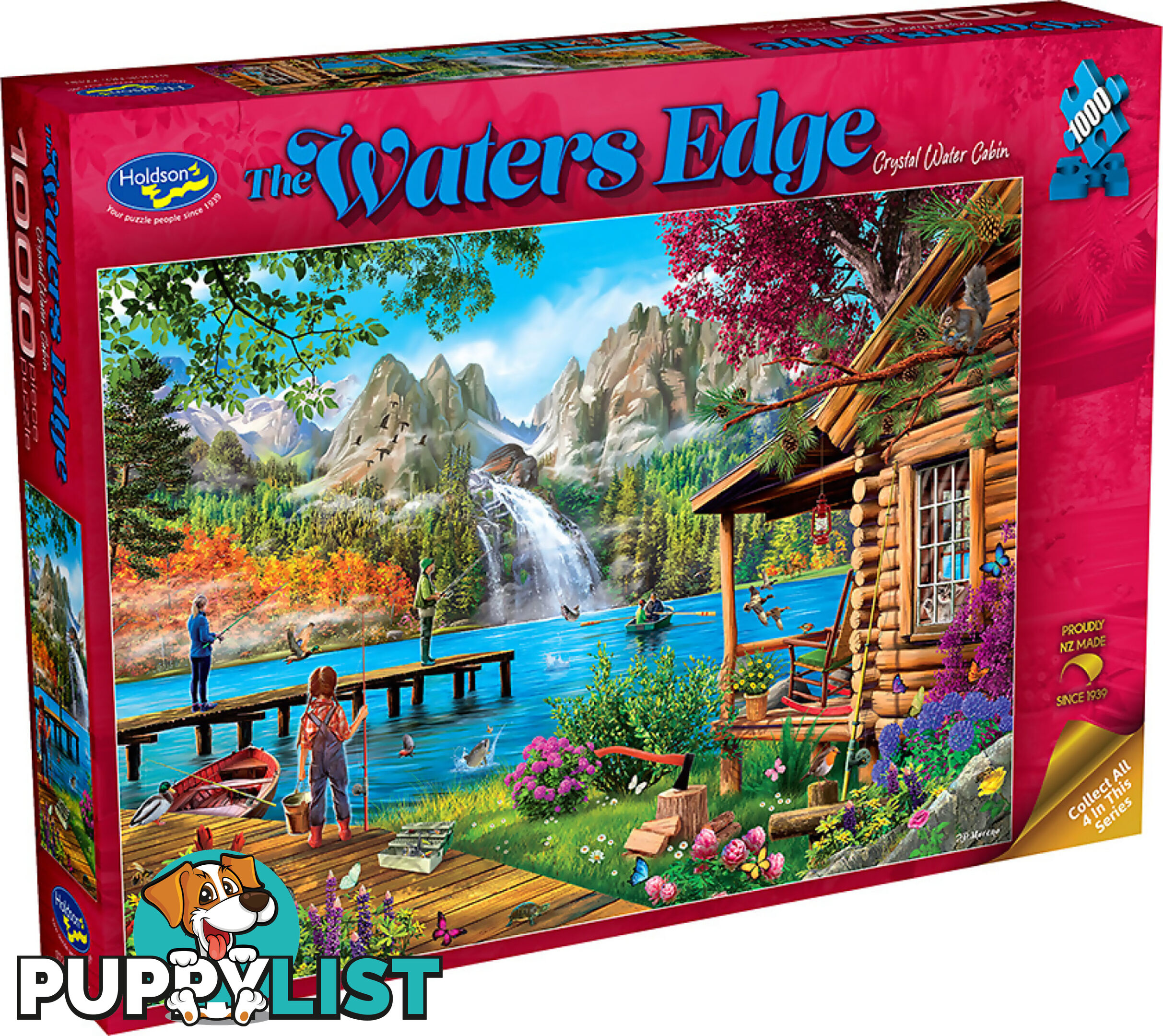 Holdson - Water's Edge Crystal Water Cabin Jigsaw Puzzle 1000 Pieces - Jdhol774913 - 9414131774913