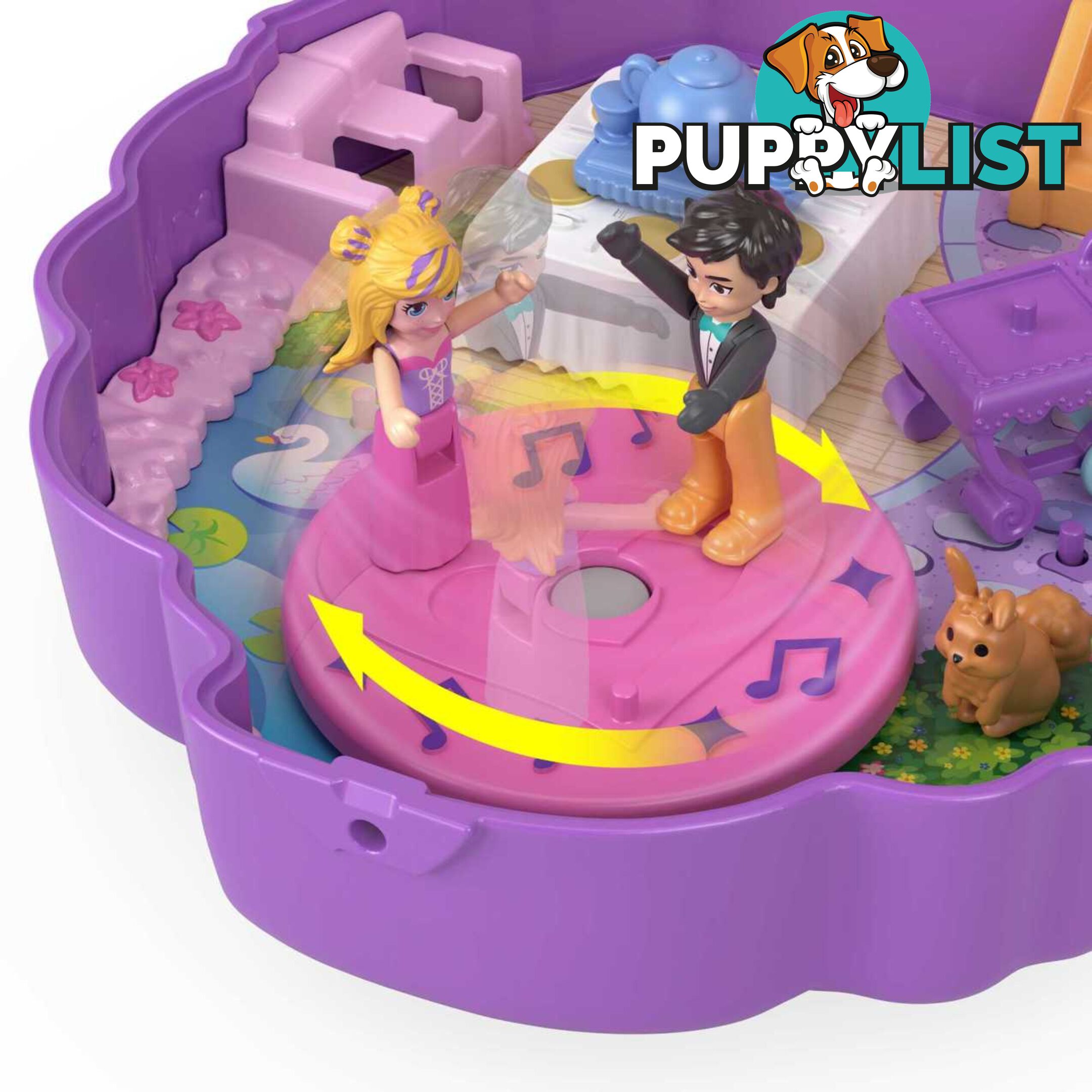 Polly Pocket - Something Sweet Cupcake Compact Playset - Mahkv31 - 0194735109180