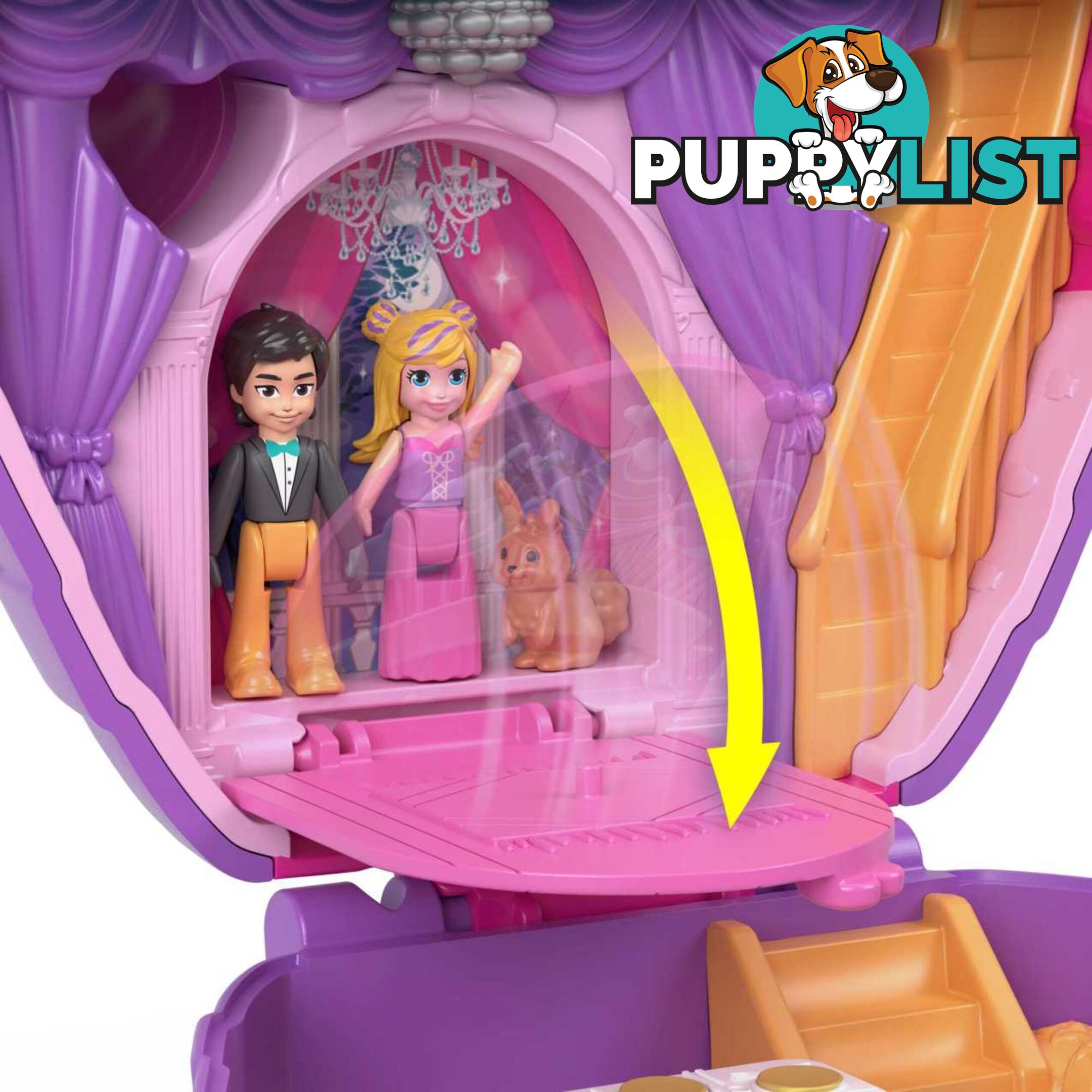 Polly Pocket - Something Sweet Cupcake Compact Playset - Mahkv31 - 0194735109180