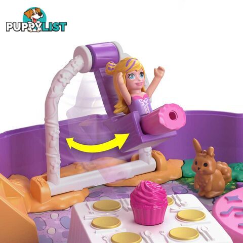 Polly Pocket - Something Sweet Cupcake Compact Playset - Mahkv31 - 0194735109180