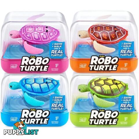 Zuru - Robo Turtle Assorted Styles (Chosen At Random Each Sold Separately) - Azazt7192uq1 - 193052043771