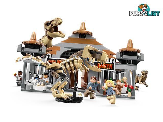 LEGO 76961 Visitor Center: T. rex & Raptor Attack - Jurassic World - 5702017421964