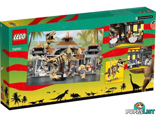 LEGO 76961 Visitor Center: T. rex & Raptor Attack - Jurassic World - 5702017421964