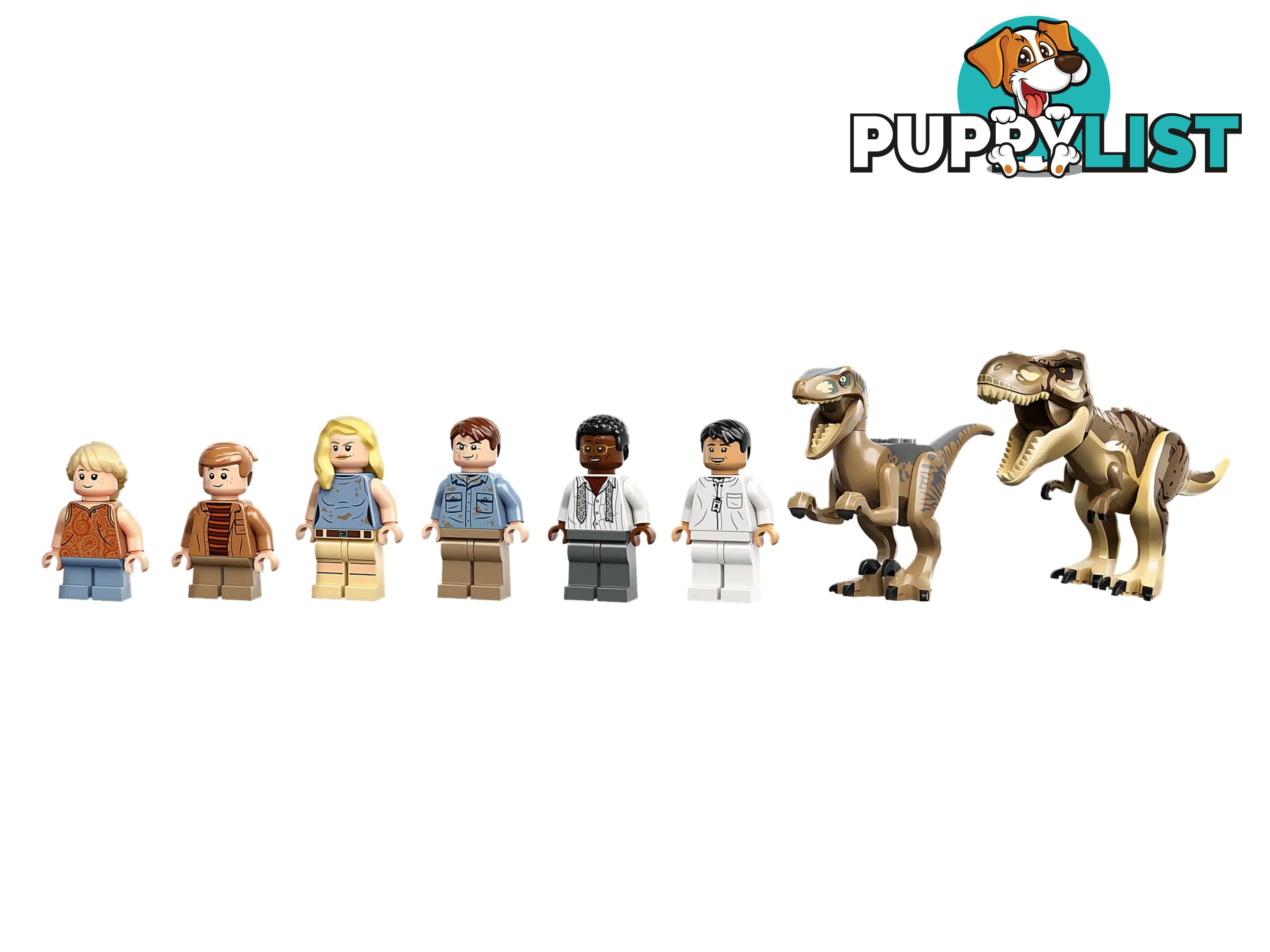 LEGO 76961 Visitor Center: T. rex & Raptor Attack - Jurassic World - 5702017421964