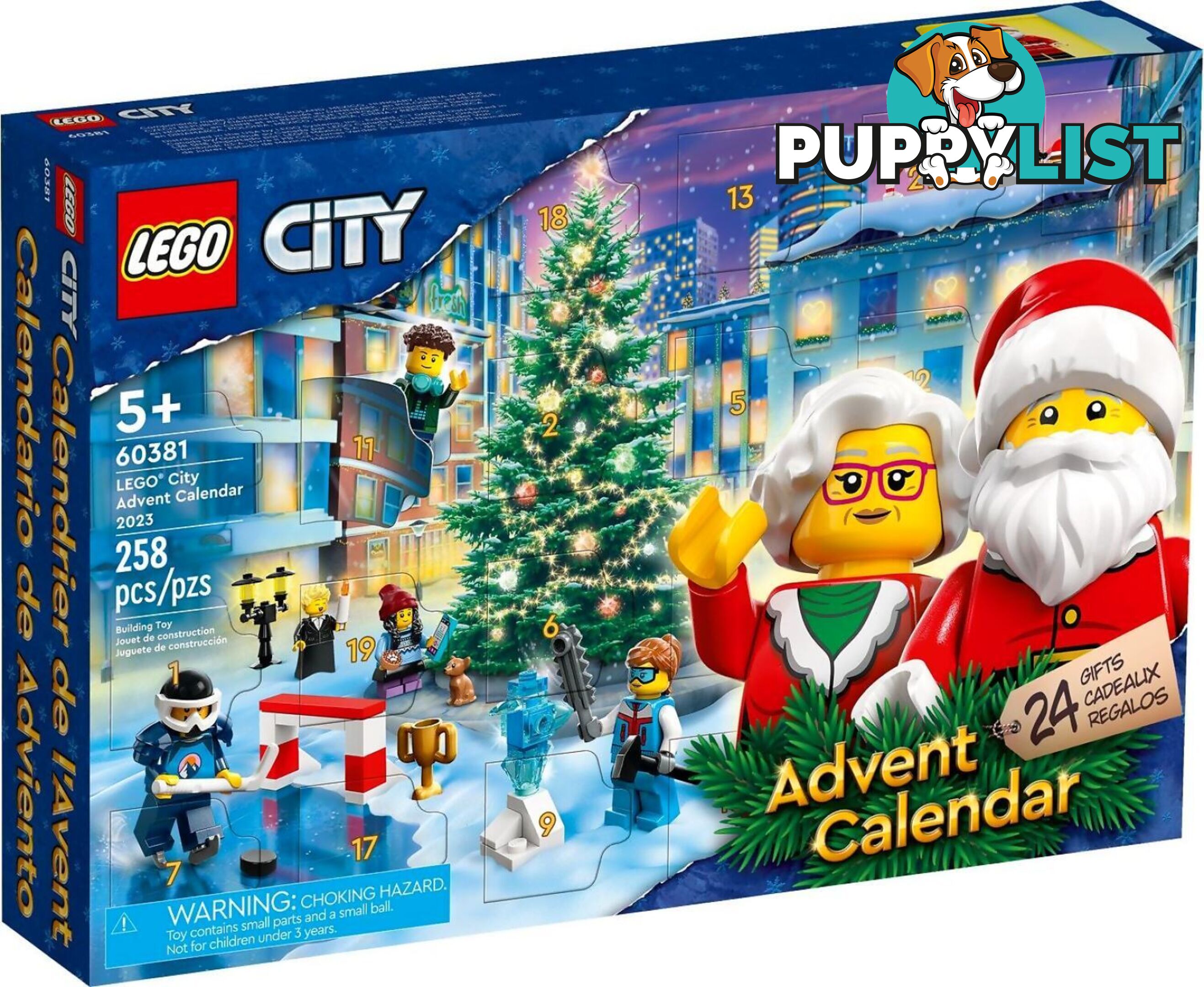 LEGO 60381 City Advent Calendar 2023 - City - 5702017415581