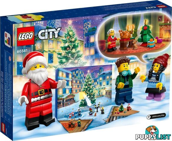 LEGO 60381 City Advent Calendar 2023 - City - 5702017415581