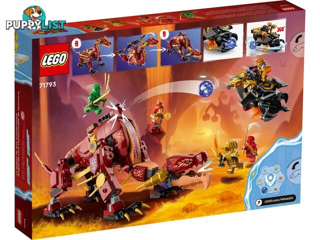 LEGO 71793 Heatwave Transforming Lava Dragon - Ninjago - 5702017416540