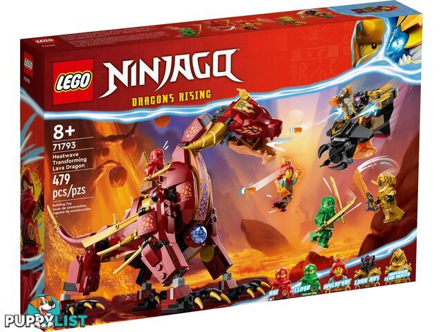 LEGO 71793 Heatwave Transforming Lava Dragon - Ninjago - 5702017416540