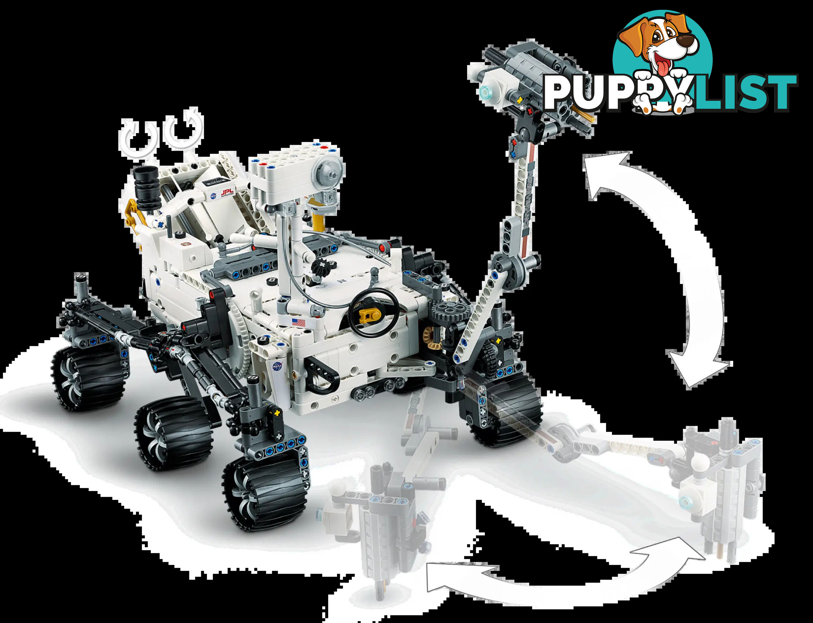 LEGO 42158 NASA Mars Rover Perseverance - Technic - 5702017425184