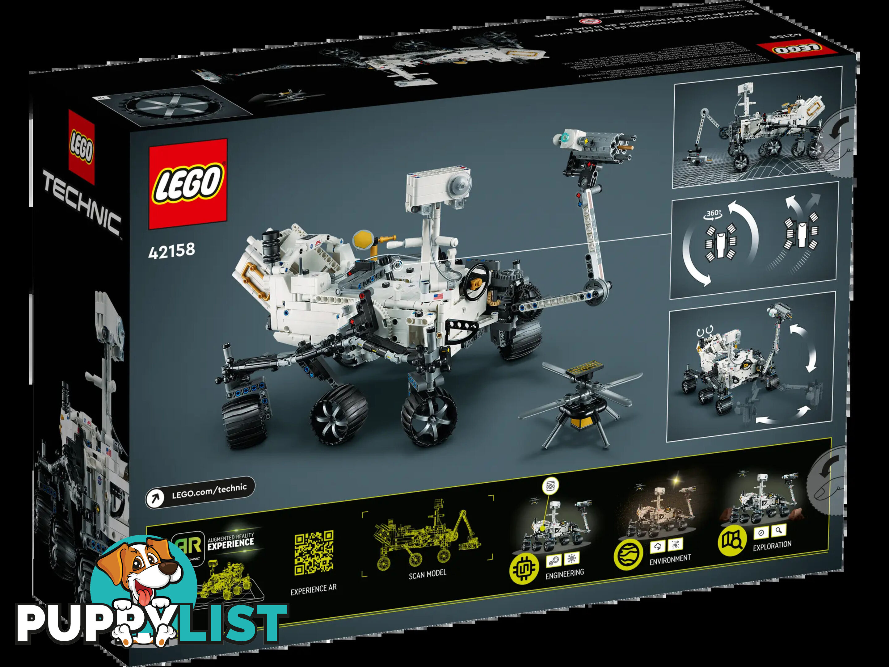 LEGO 42158 NASA Mars Rover Perseverance - Technic - 5702017425184