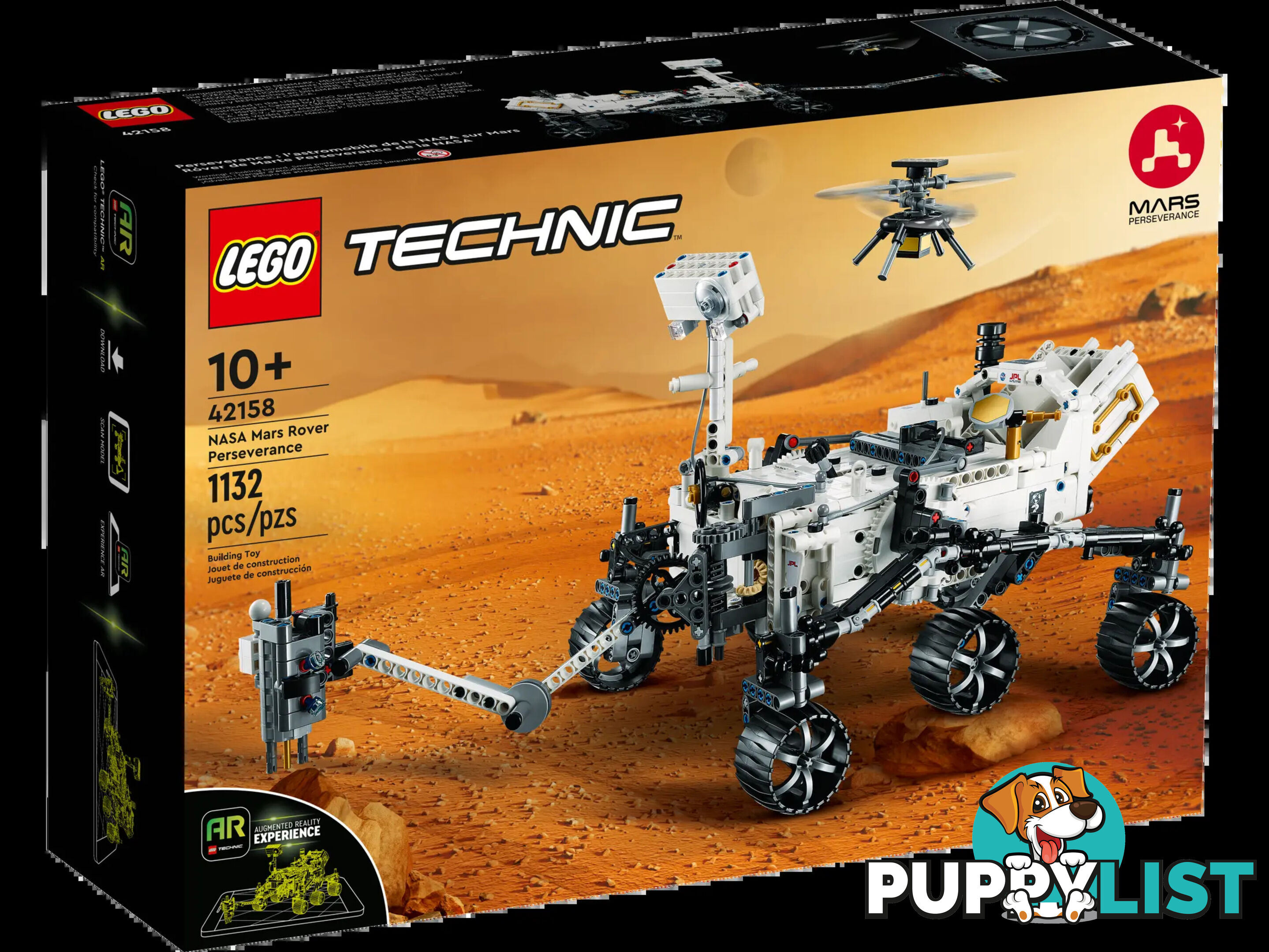 LEGO 42158 NASA Mars Rover Perseverance - Technic - 5702017425184