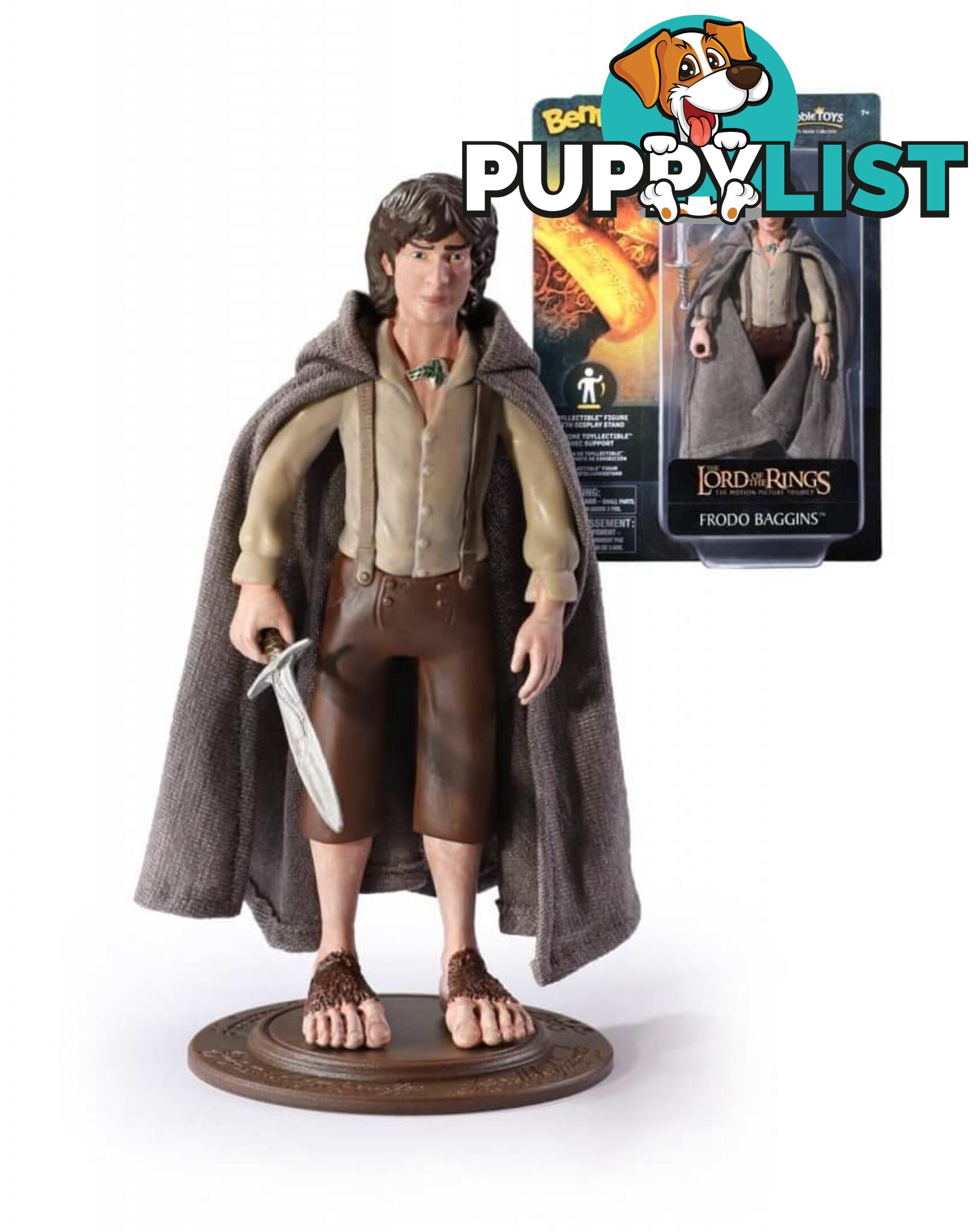 Bendyfigs Lord of the Rings - Frodo - BendyFigs - CJNN2817 - 849421006846