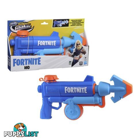 Nerf Super Soaker Fortnite Hg Water Blaster Pump-action Soakage Hasbro - Hbf25606loo - 5010993898794