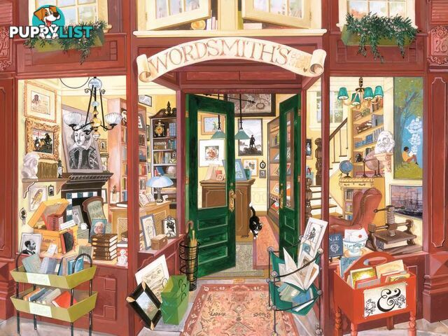 Ravensburger - Wordsmith's Bookshop Jigsaw Puzzle 1500pc Rb16821 - 4005556168217