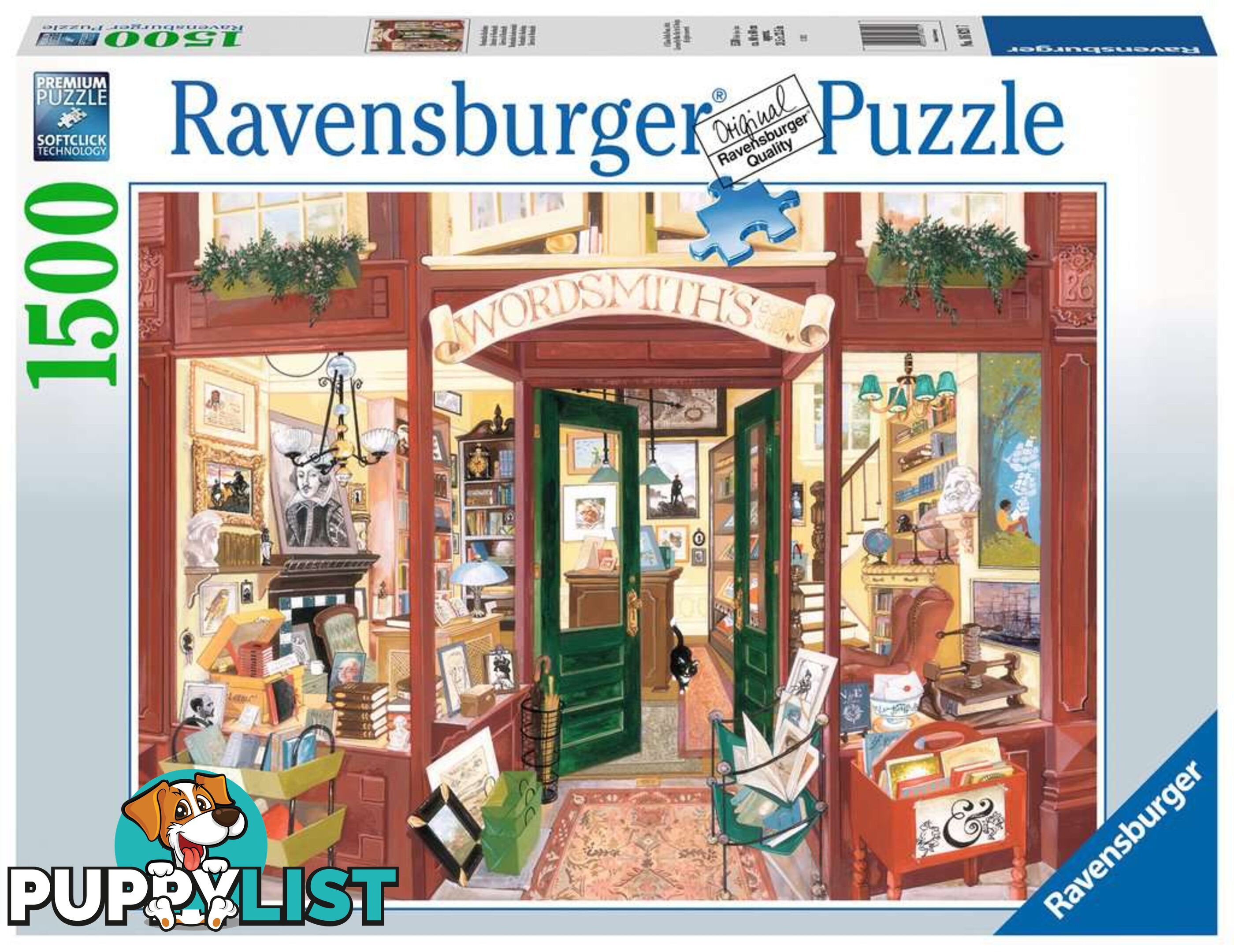 Ravensburger - Wordsmith's Bookshop Jigsaw Puzzle 1500pc Rb16821 - 4005556168217