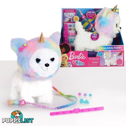 Barbie - Walking Puppy - Bj63262 - 886144632624