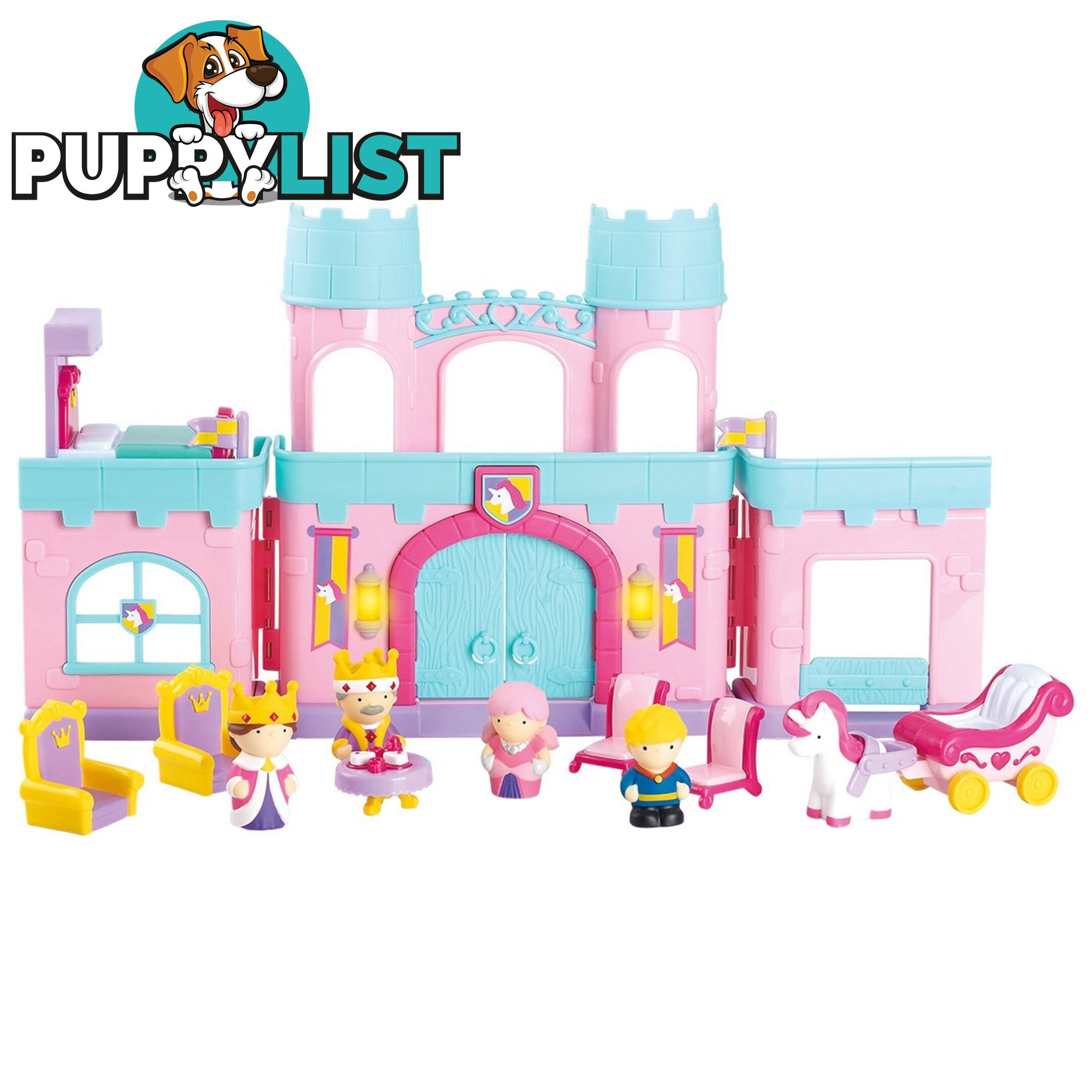 Battery Operated Royal Palace  Playgo Toys Ent. Ltd Art65499 - 4892401043061