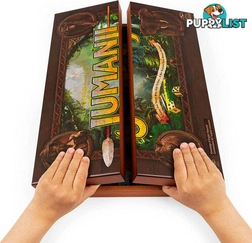 Jumanji Game Refresh Wooden Box Set - Spin Master - Si6061779 - 778988372852