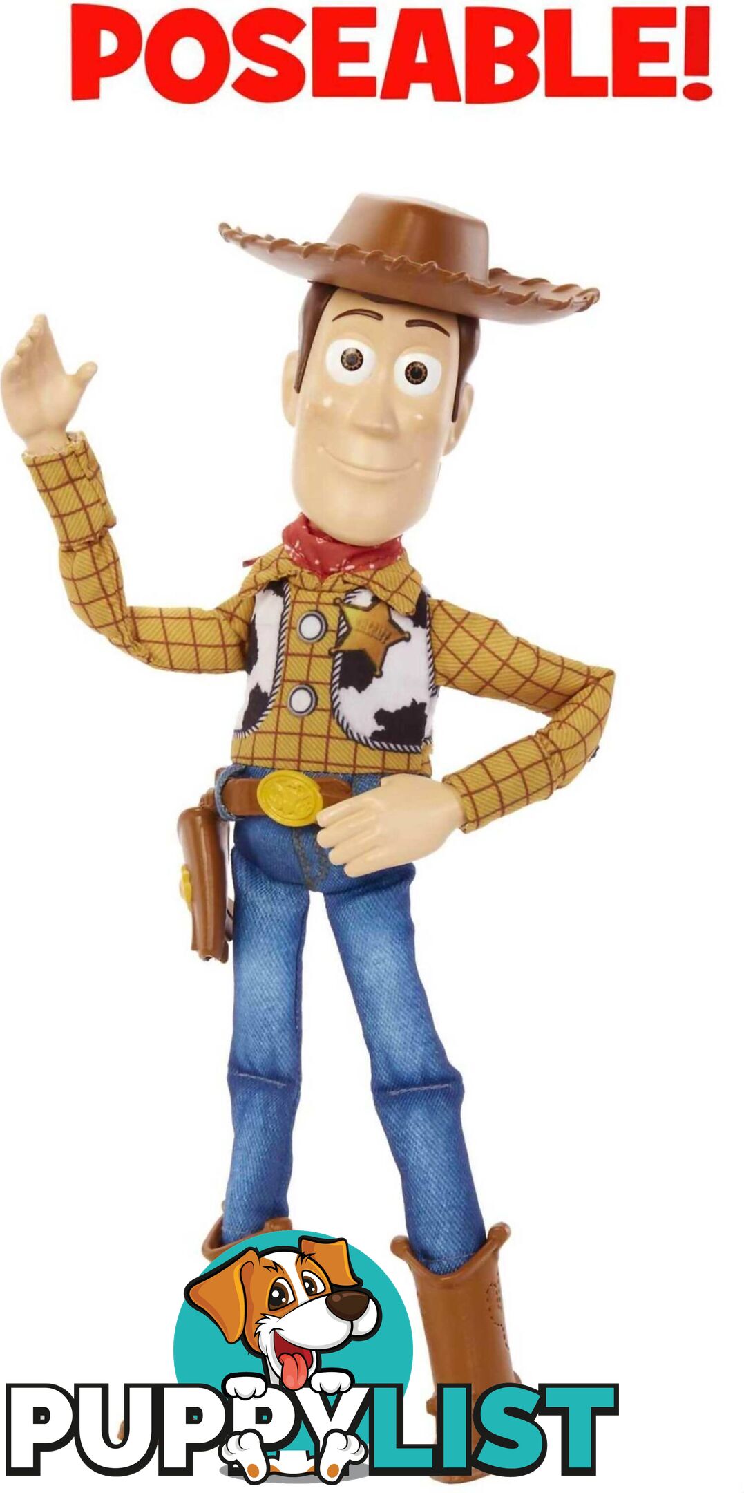 Disney And Pixar Toy Story - Woody Talking Toy 20 Phrases Of Roundup Fun - Mattel - Mahfy35 - 194735045990