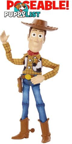 Disney And Pixar Toy Story - Woody Talking Toy 20 Phrases Of Roundup Fun - Mattel - Mahfy35 - 194735045990