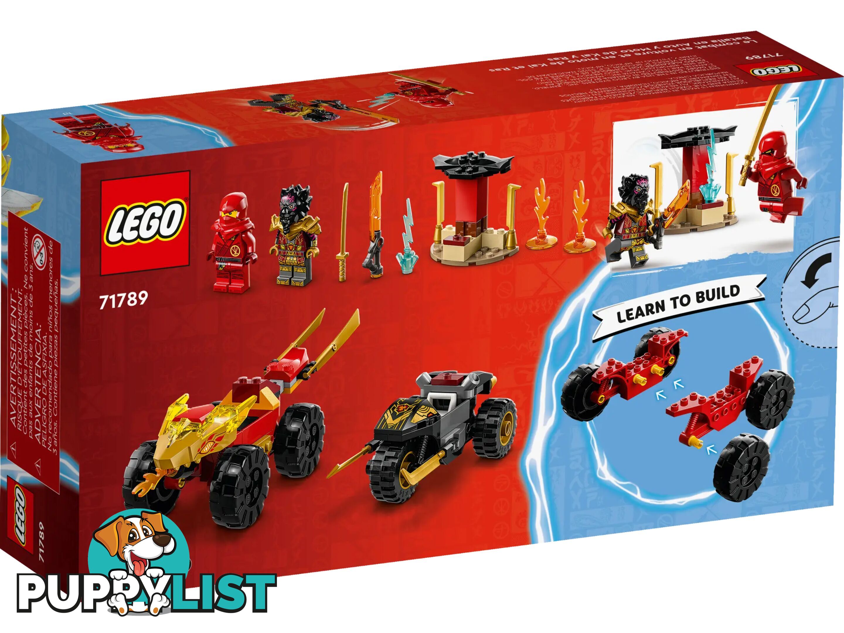 LEGO 71789 Kai and Ras's Car and Bike Battle - Ninjago 4+ - 570201741304