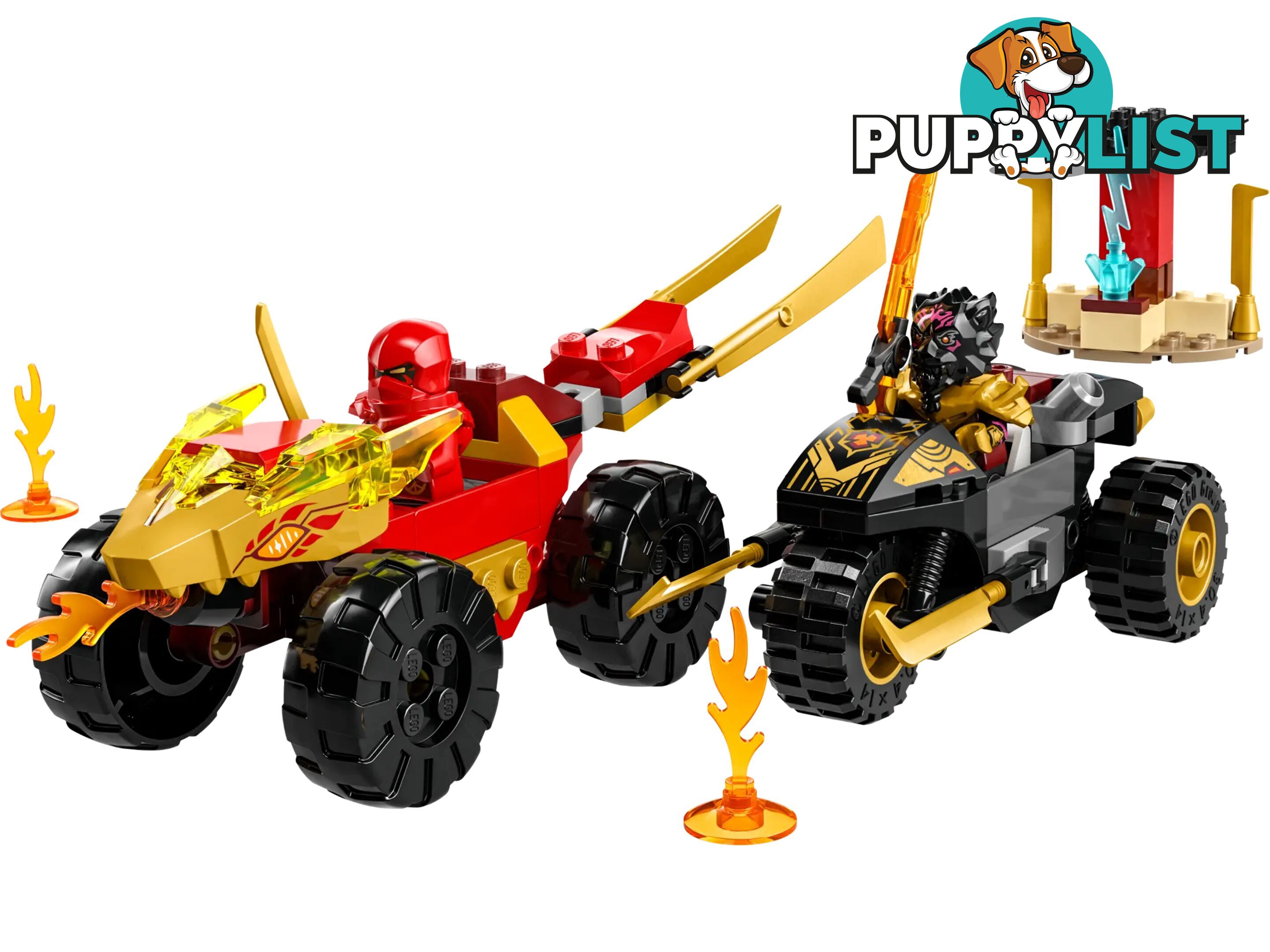 LEGO 71789 Kai and Ras's Car and Bike Battle - Ninjago 4+ - 570201741304