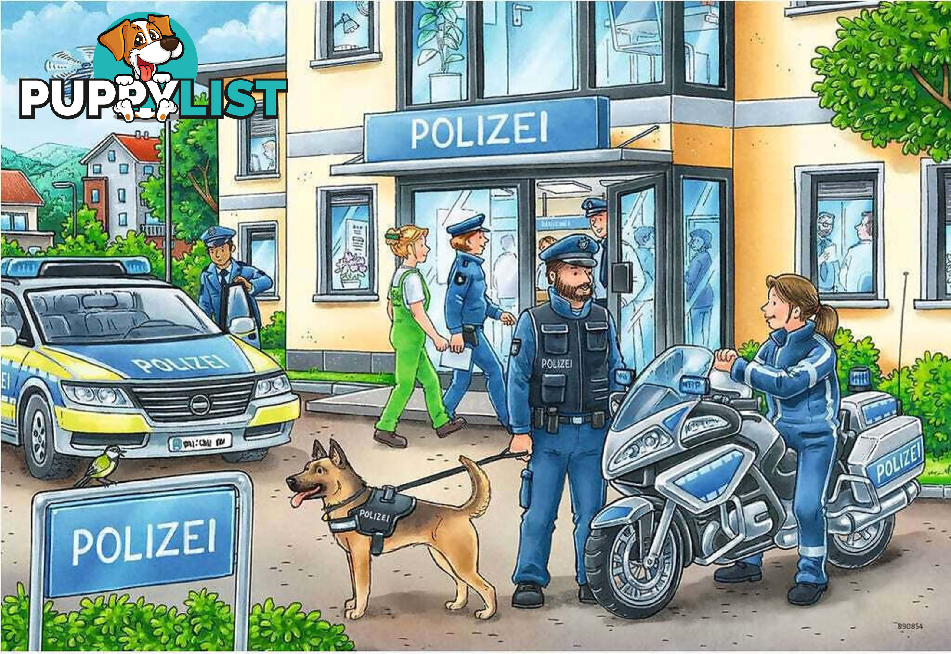 Ravensburger - Police At Work Jigsaw Puzzle 2 X 24pc - Mdrb05031 - 4005556050314