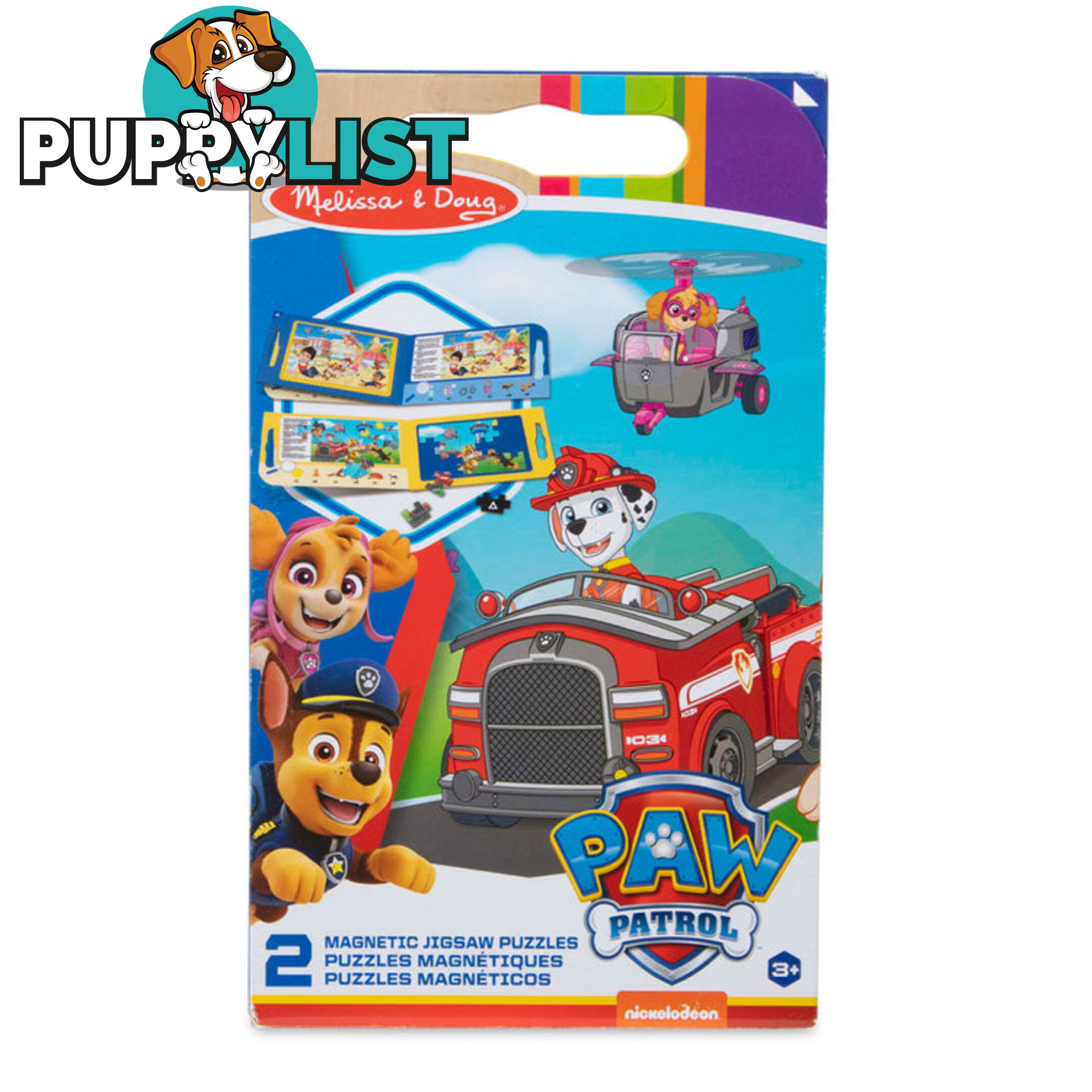 Melissa & Doug - Paw Patrol Magnetic Jigsaw Puzzle - Mdmnd33262 - 000772332620