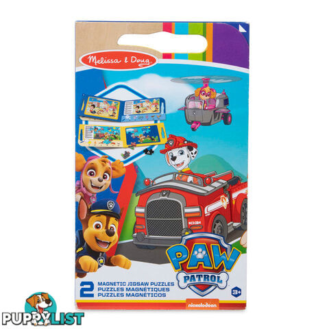 Melissa & Doug - Paw Patrol Magnetic Jigsaw Puzzle - Mdmnd33262 - 000772332620