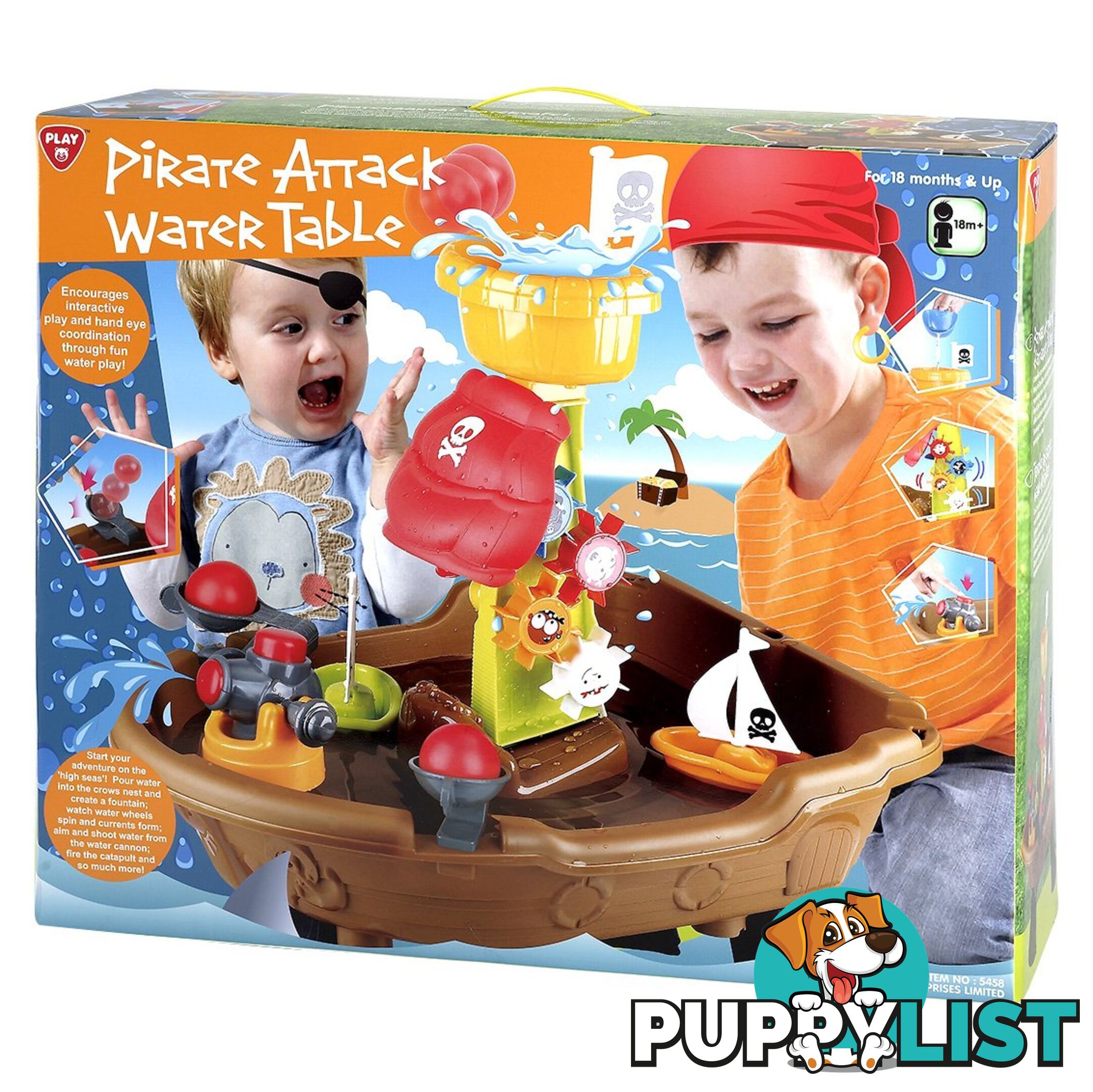 Pirate Attack Water Table Playgo Toys Ent. Ltd Art64305 - 4892401054586