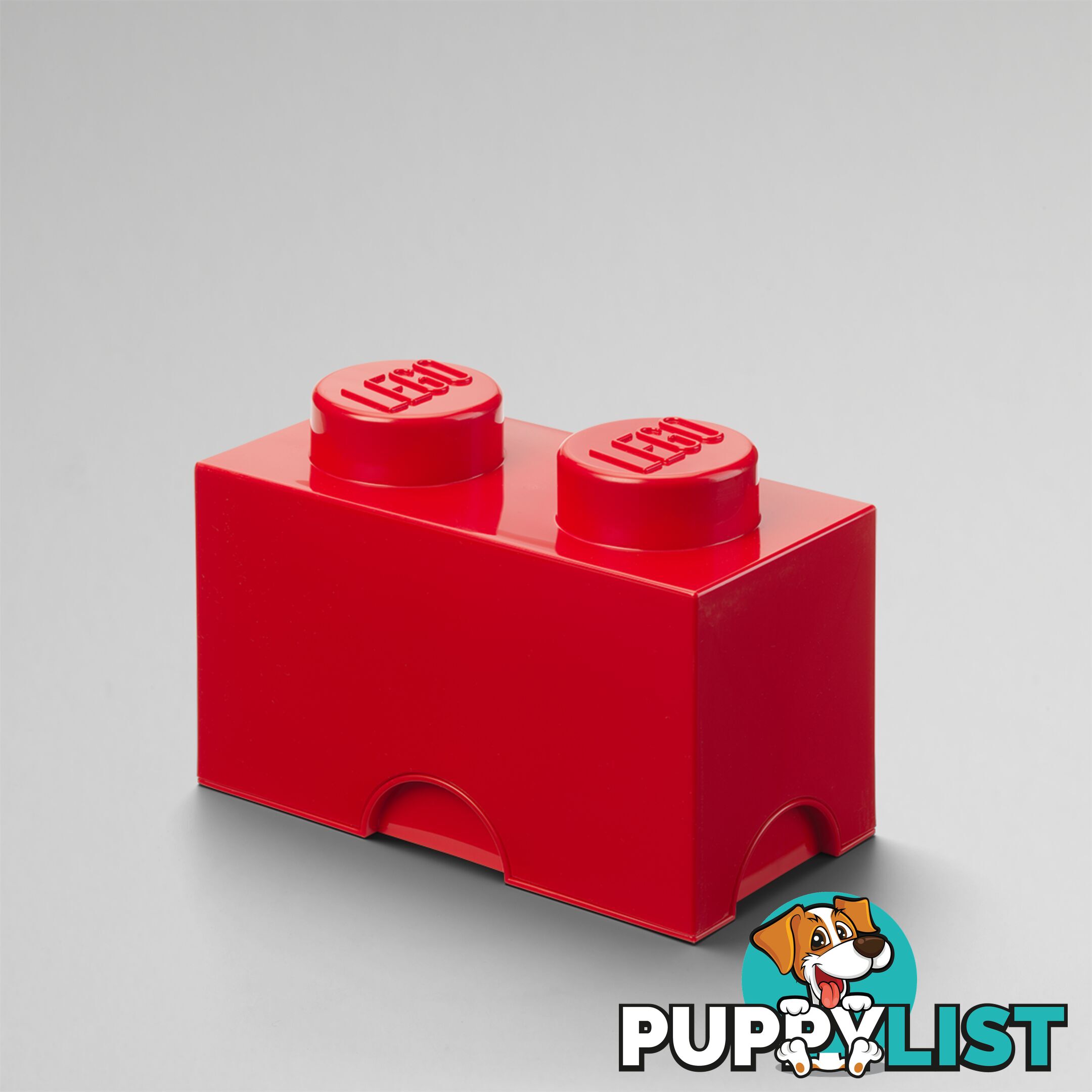 LEGO Storage Brick 2 Red 4002 - Room Copenhagen - 762152346558