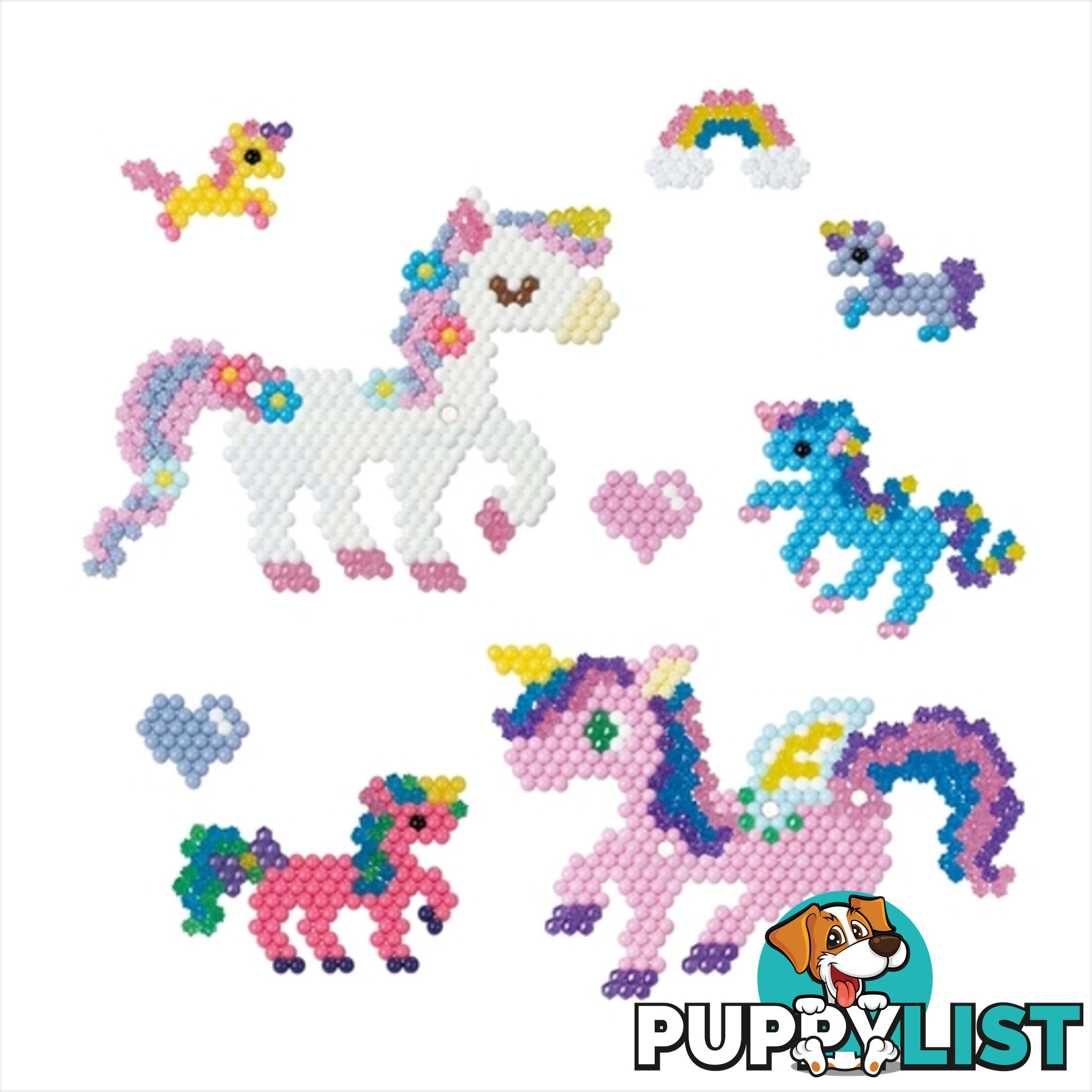 Aquabeads - Mystic Unicorn Set 1500 Beads - Mdaq31944 - 5054131319444