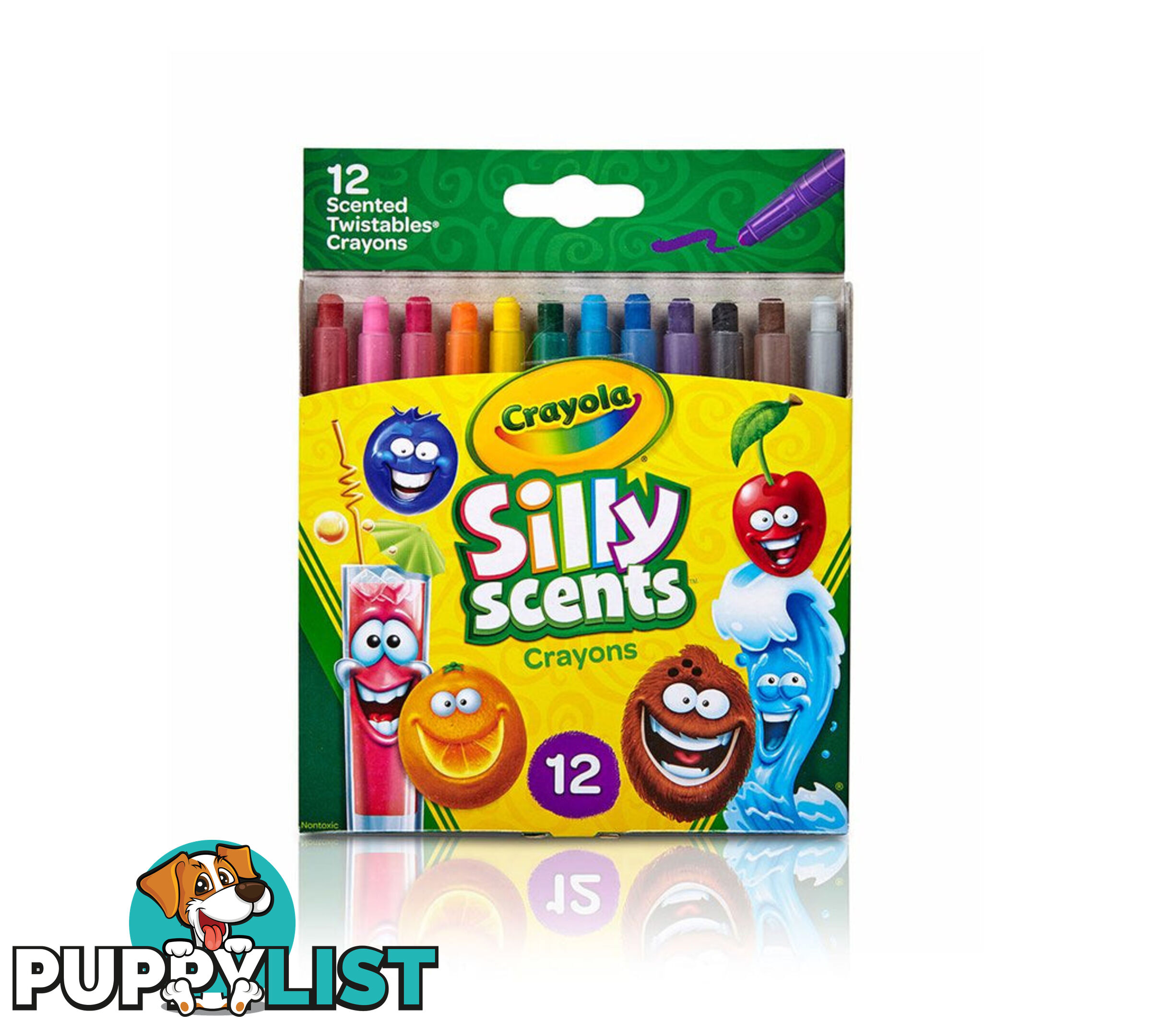 Crayola Silly Scents Twistable Crayons 12 Pack - Bs529612 - 071662196127